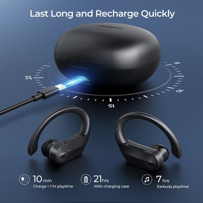 Bluetooth 5.0 Earbuds with Noise Cancellation