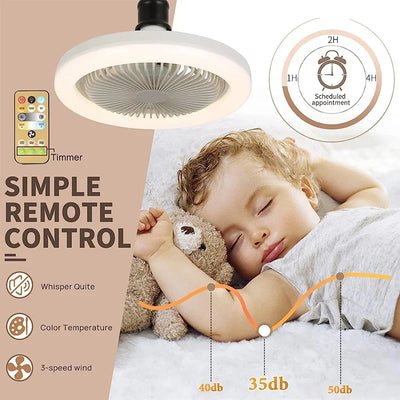 Unleash Cool Breezes & Smart Control: Grab Your Remote 3-in-1 Ceiling Fan Today!