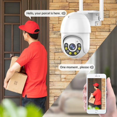 Camera Audio  Surveillance Outdoor Wireless Waterproof Security