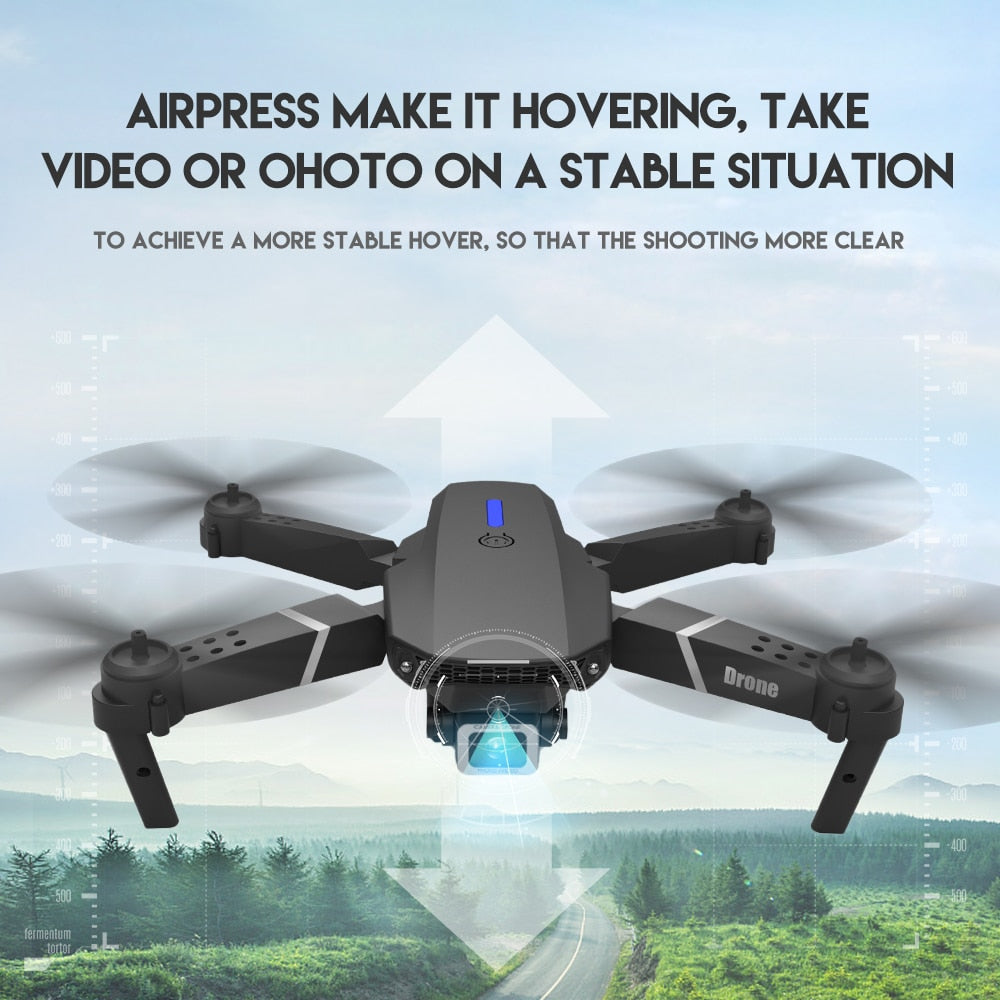 Unleash Your Inner Sky Captain: Own the Skies with the 1080P HD Foldable Drone!